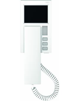 ACO INS-MPR 4 Wideodomofon słuchawkowy z kolorowym wyświetlaczem 4'', magnetycznym odkładaniem słuchawki i funkcją dzwonka do drzwi